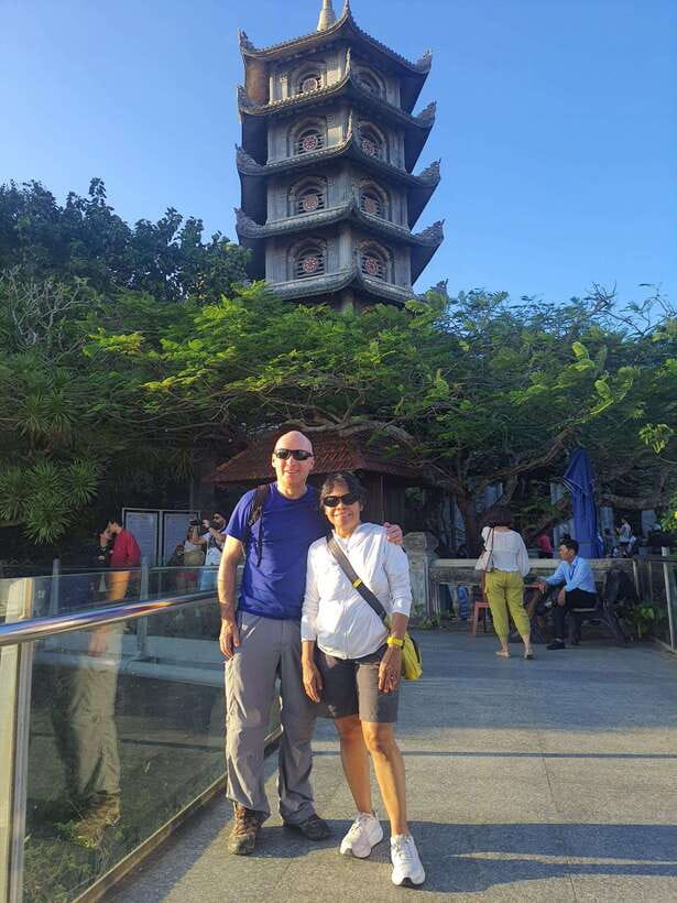 Hoi An: Trip to Golden Bridge, Lady Buddha & Marble Mountain - Exploring Lady Buddha