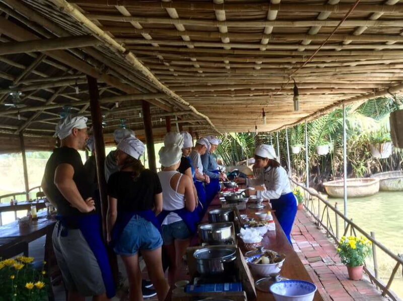 Hoian/Danang: Eco Cooking Class, Cruise Trip, Basket Boat - The Basket Boat Adventure