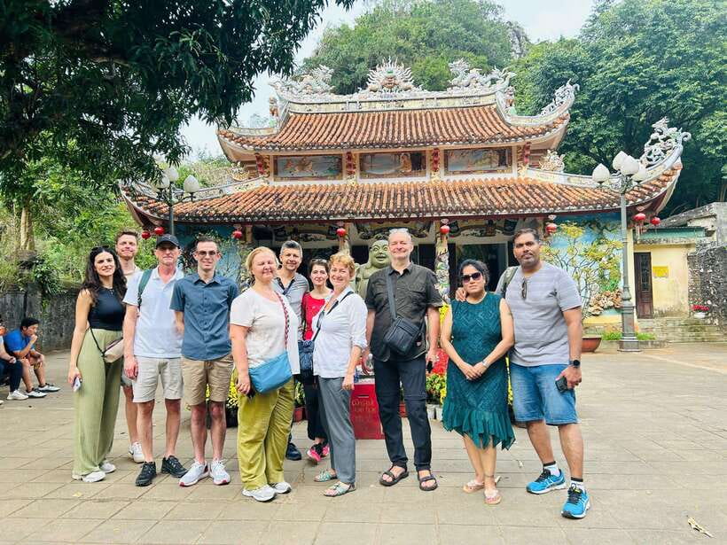 Hoian/Danang: Marble Mountain - Am Phu Cave & Lady Buddha - Discover the 400-year-old Non Nuoc Stone Carving Village