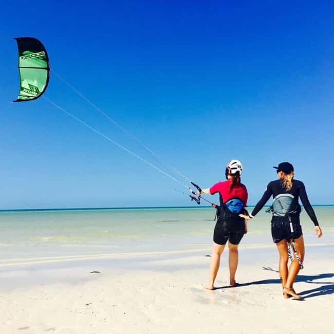 Holbox: Kitesurfing Lessons Discovery Course (2 hours) - The Learning Curve: From Ground to Water
