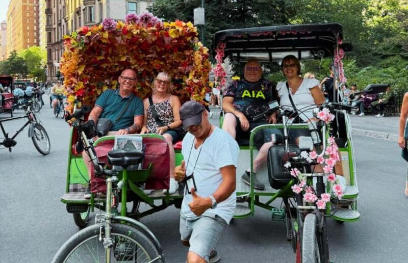 Hollywood in Central Park: Celebrity Hotspots Rickshaw Tour - The Experience: Comfort, Stories, and Photos