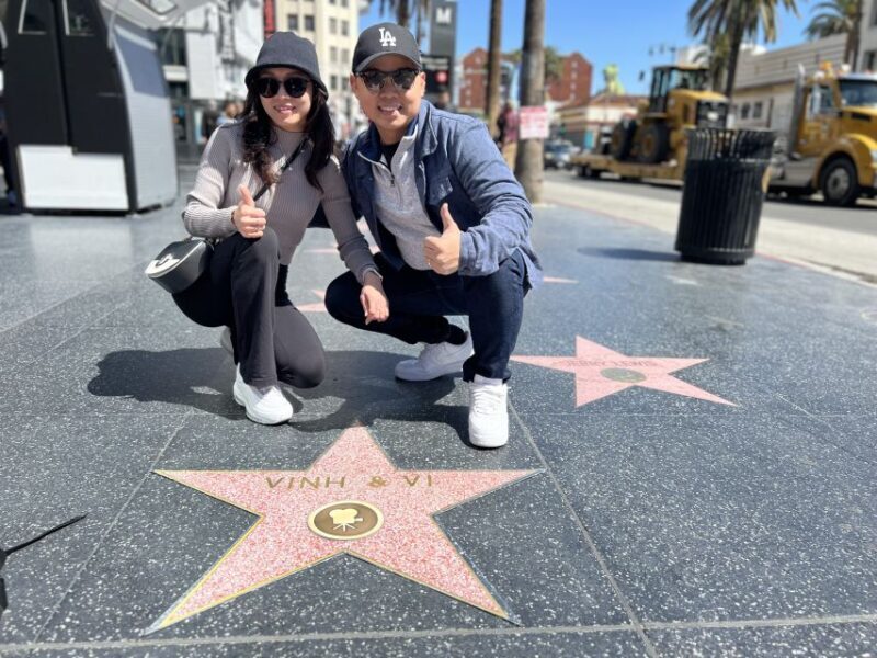 Hollywood: Make Your Own Star Walk of Fame Photo Experience - A Walk Through the Hollywood Experience