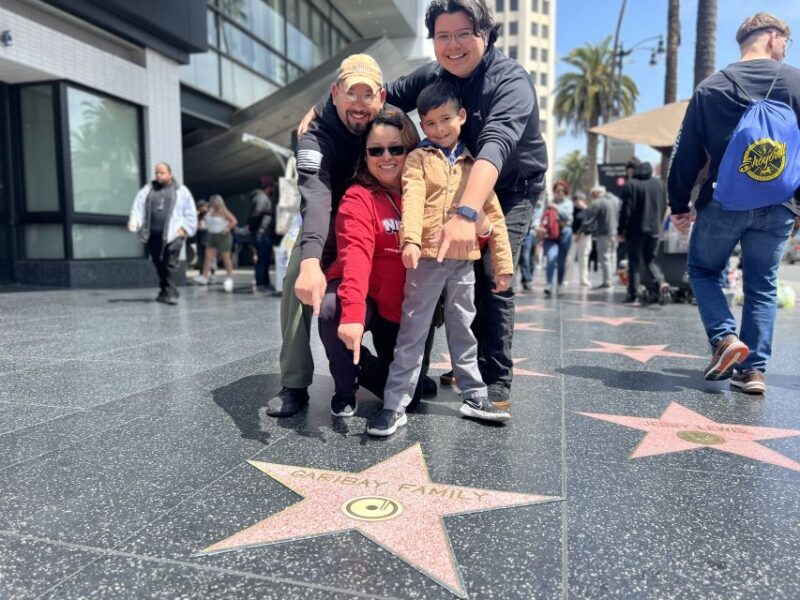 Hollywood: Make Your Own Star Walk of Fame Photo Experience - Who Will Love This?
