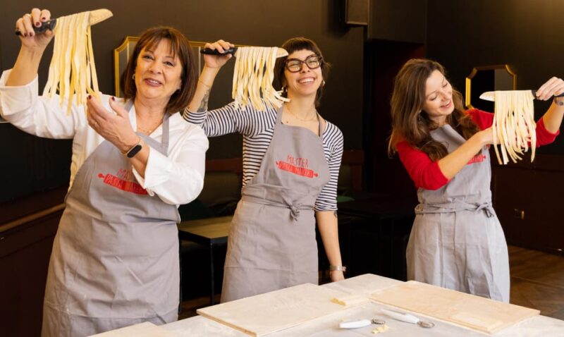Homemade Fresh Pasta and Classic Tiramisù Workshop in Rome - Cooking Class Curriculum
