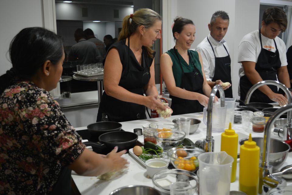 Homemade Pasta and Seafood Cooking Class With Dinner - Inclusions