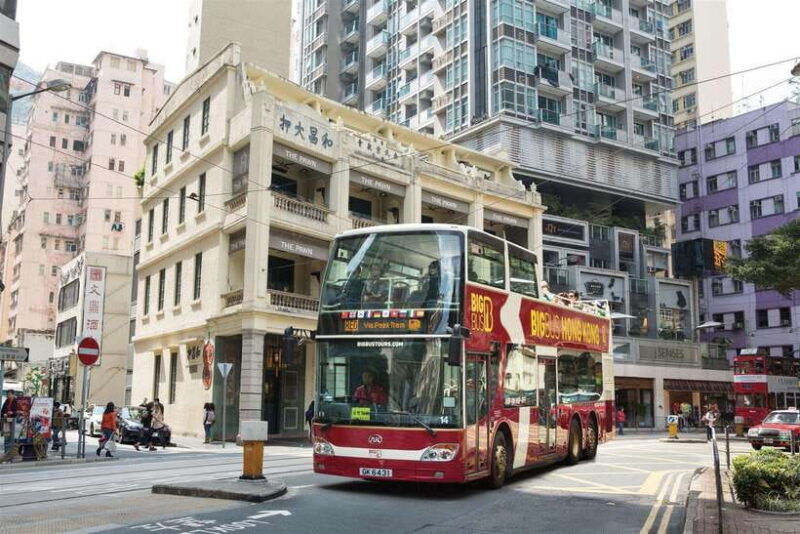 Hong Kong: Big Bus Hop-On Hop-Off Tour & Optional Peak Tram - What to Expect from This Tour