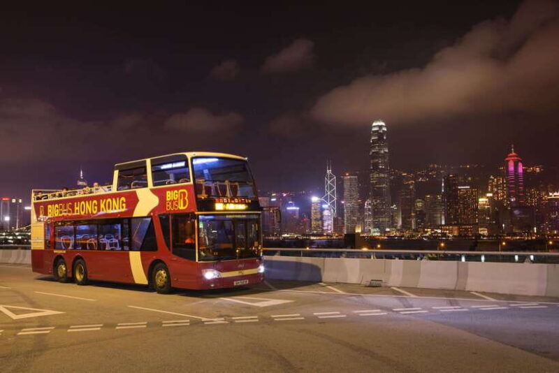 Hong Kong: Panoramic Night Tour of Kowloon by Open-top Bus - An In-Depth Look at the Night Tour Experience