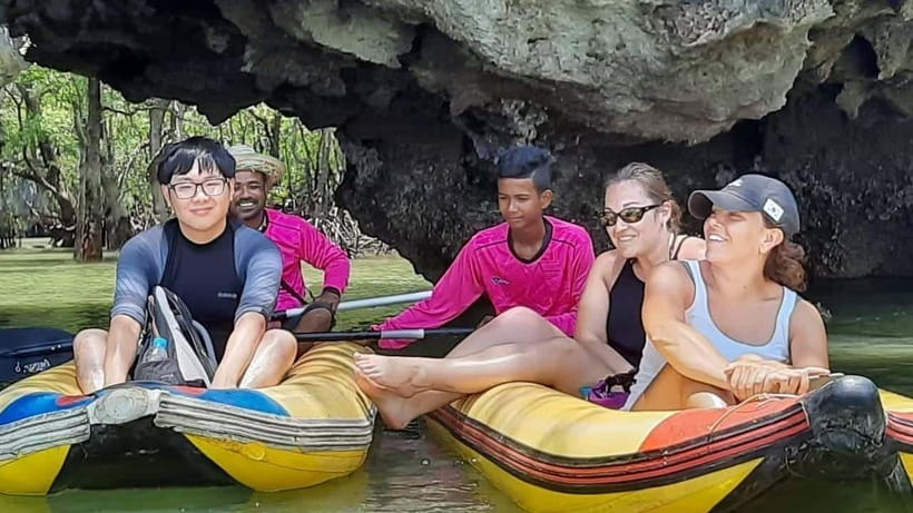 Hong Krabi & James Bond Islands Adventure Tour by Speedboat - National Park Fees and Check-in