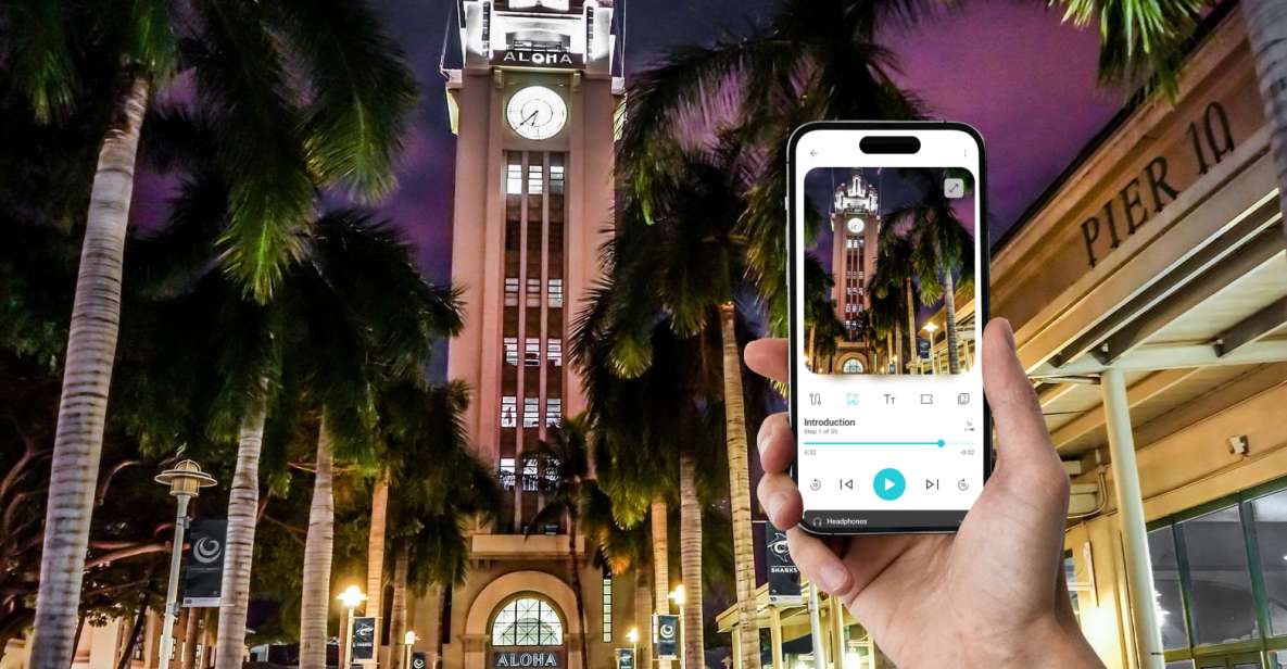 Honolulu In-App Audio Tour: Historical & Cultural Treasures - Tour Details