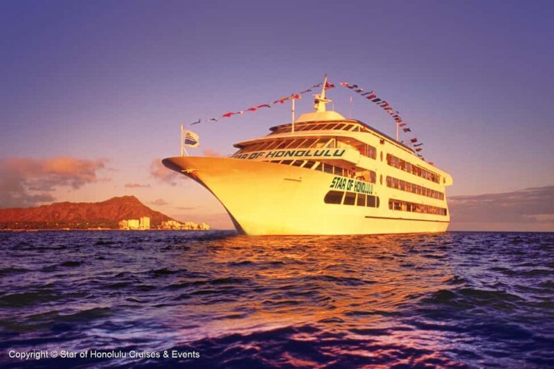 Honolulu: Nova Five Star Sunset Dinner Cruise with Live Jazz - Key Points