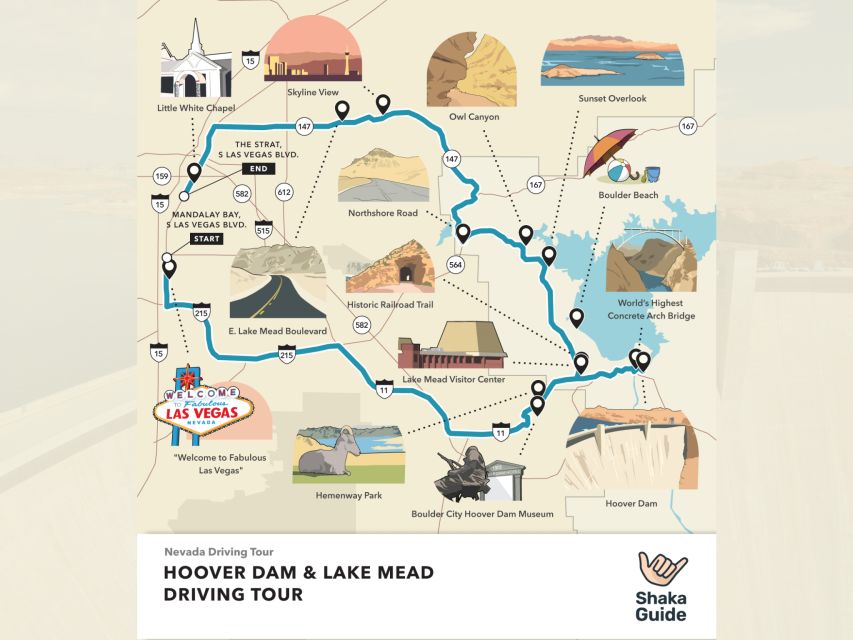 Hoover Dam & Lake Mead: Self-Guided Audio Tour - Logistics