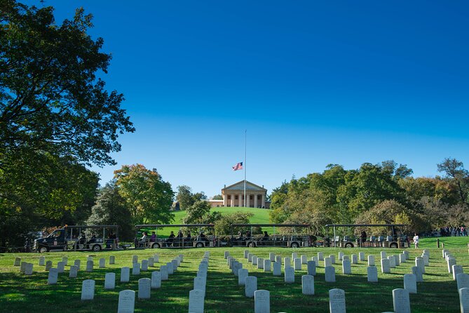 Hop-On Hop-Off 21 Stop Trolley Tour + Arlington Cemetery - Arlington National Cemetery Shuttle