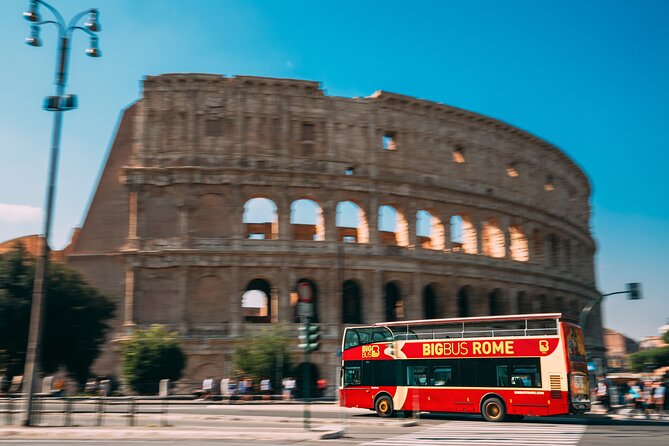 Hop On Hop Off Panoramic Bus Tour of Rome - Key Points