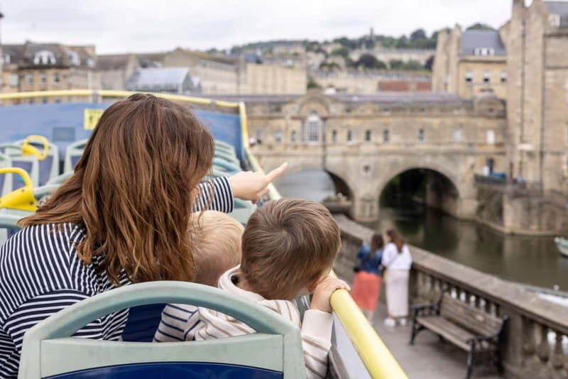 Hop on with Jane Austen in Bath : Bus and walking tour - The open-top bus experience