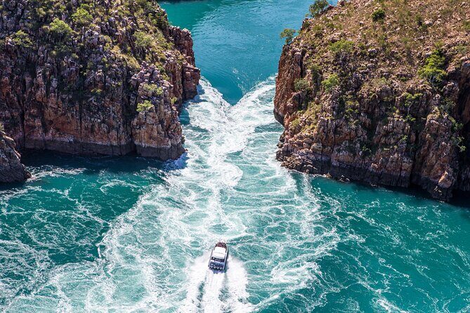 Horizontal Falls Helicopter, Boat and Lunch from Derby - Key Points