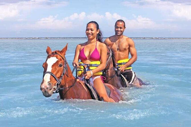 Horse Back Ride With Bamboo Rafting & Limestone Massage Combo From Montego Bay - Transportation Options