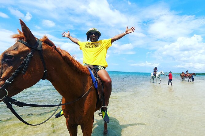 Horse Back Riding, Blue Hole & Souvenir Shopping Package Deal - Inclusions of the Deal