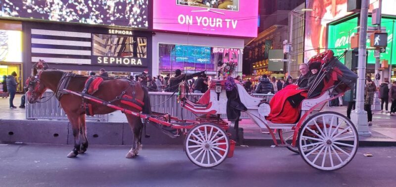 Horse Carriage Ride at Rockefeller Center & Times Square - Key Points