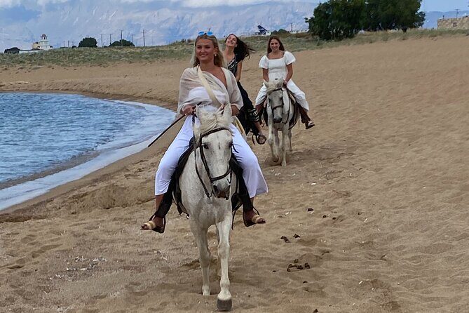 Horse Riding, Falasarna Sunset View, Drone video, Tavern Dinner. - Key Points