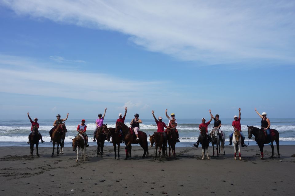 Horse Riding on the Beach and in the Rice Fields - Additional Costs and Exclusions