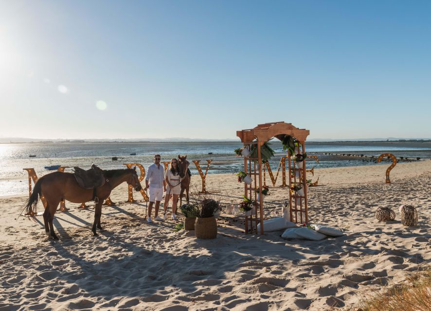 Horseback Marriage Proposal on the Beach - Customizable Proposal Details