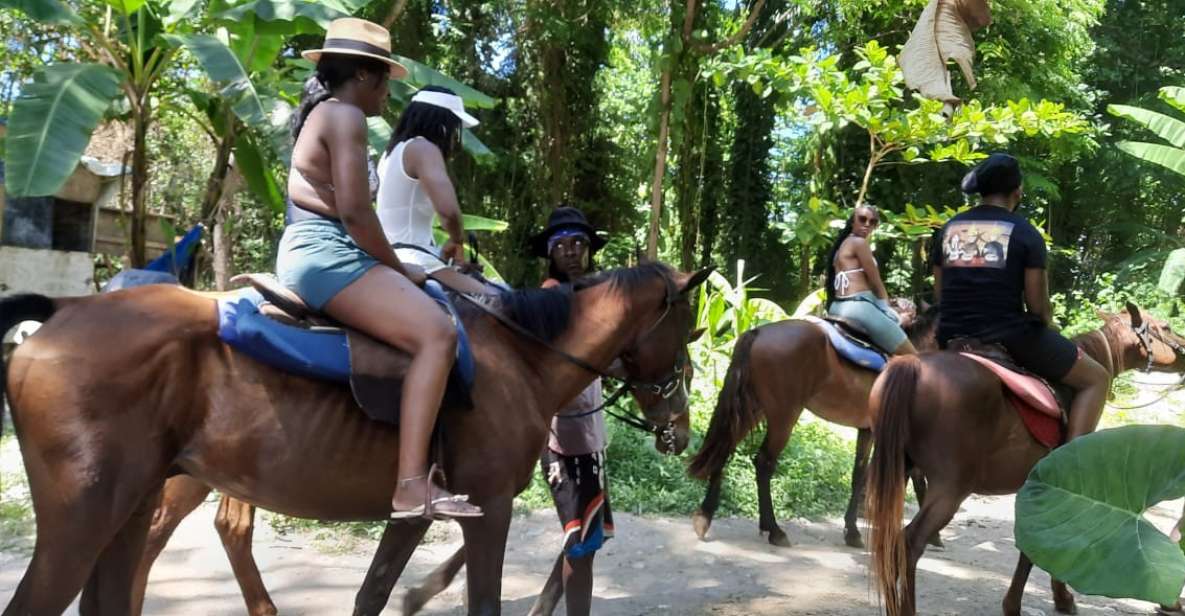 Horseback Ride, Blue Hole, Dunns River and Tubing Tour - Exploring the Blue Hole