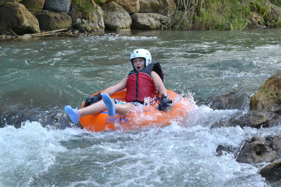 Horseback Ride, Blue Hole, Secret Falls & River Tubing Tour - Exploring the Blue Hole