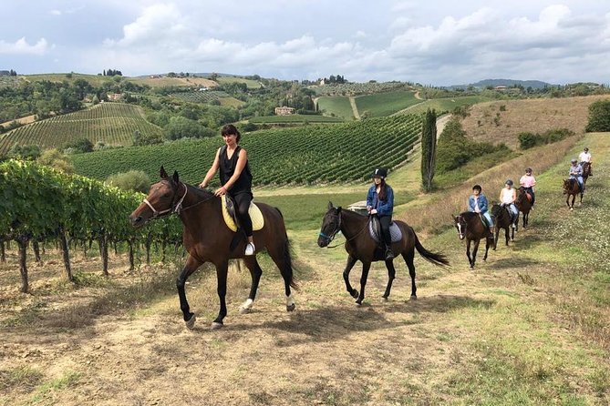 Horseback Ride in S.Gimignano With Tuscan Lunch and Chianti Tasting - Authentic Tuscan Wine Pairing Lunch