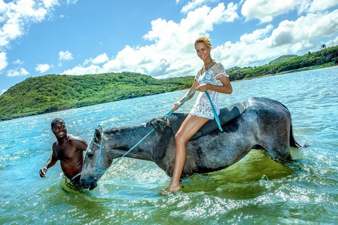 Horseback Ride N Swim St. Lucia From Castries - Pickup Details
