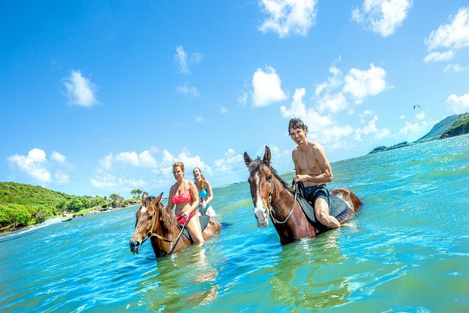 Horseback Ride N Swim St. Lucia From Castries - Health and Accessibility