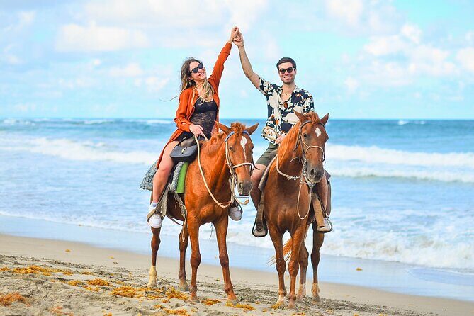Horseback Riding along Macao Beach with Transportation - Key Points