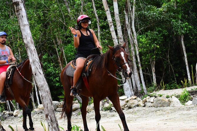 Horseback Riding, ATV (shared), Cenote & Zipline Combo 4X1 from Playa del Carmen - What to Expect from This Adventure Tour
