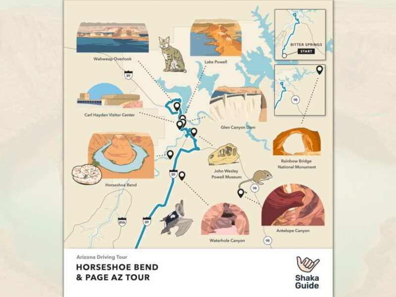Horseshoe Bend and Page Arizona: Self-Guided Audio Tour - Exploring the Charming Town of Page
