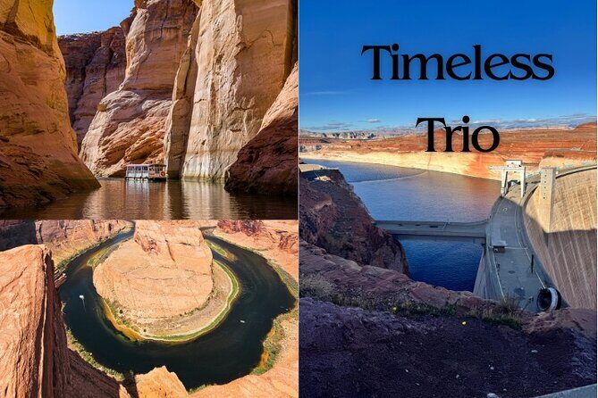Horseshoe Bend, Antelope Canyon Boat Tour, Glen Canyon Dam - Key Points
