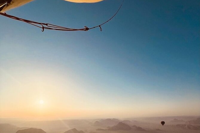 Hot Air Balloon Flight at Wadi Rum - Partnership With Royal Aero Sports Club