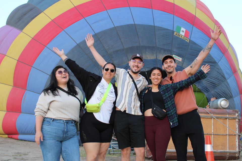 Hot Air Balloon Flight From Mexico City + Cave Breakfast - Obsidian Workshop