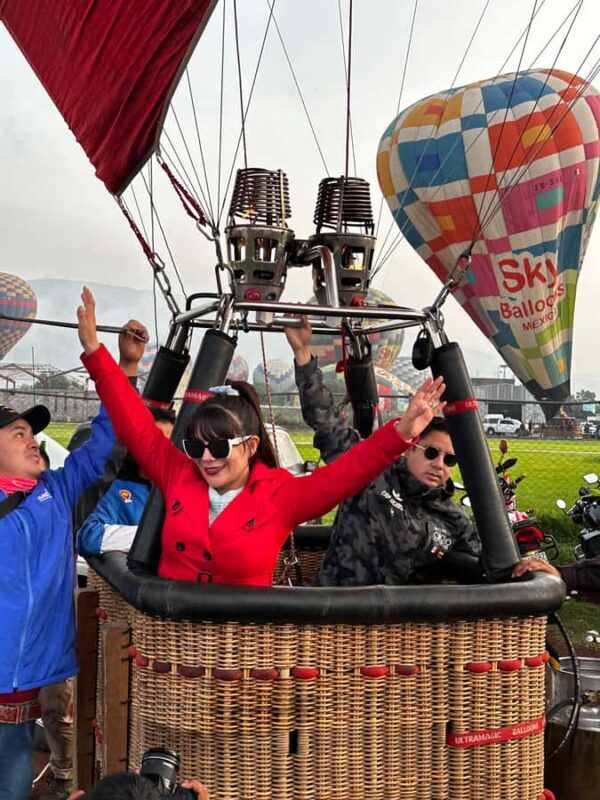 Hot Air Balloon Flight over Teotihuacan from Mexico City - Key Points