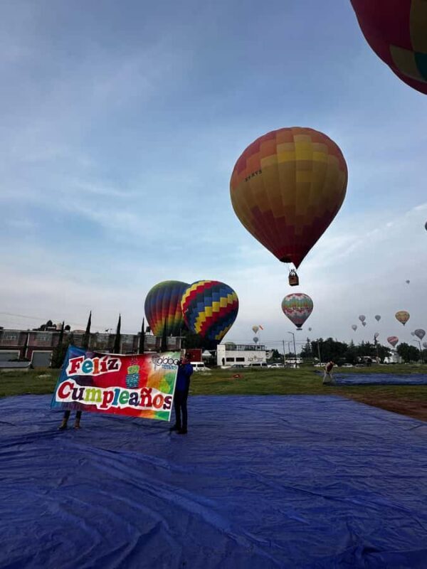 Hot Air Balloon Flight over Teotihuacan from Mexico City - The Itinerary in Detail