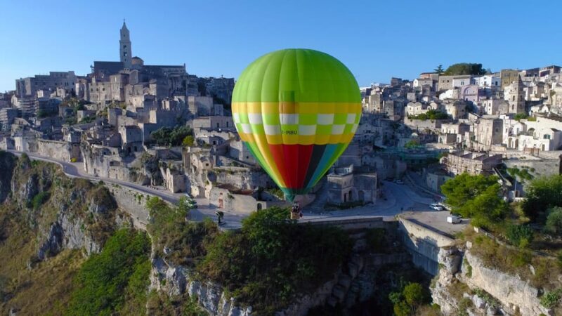 Hot Air Balloon Flight to Southern Italy: Matera, Sila, Puglia - Key Points