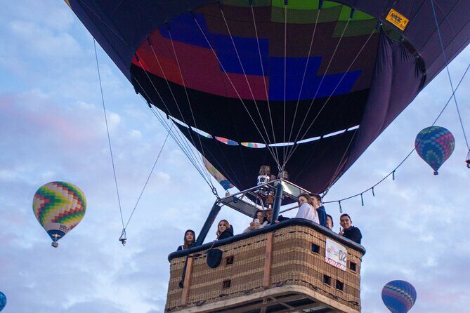 Hot Air Balloon Flight with Breakfast in Cave and Transportation - Return to Mexico City