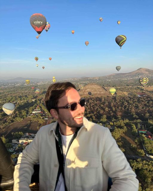 Hot Air Balloon Over Teotihuacan Valley - Key Points