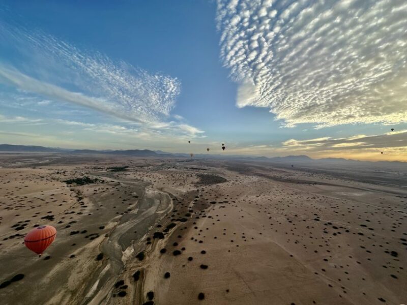 Hot Air Balloon Ride Over Marrakech (Sunrise) - Pickup and Itinerary
