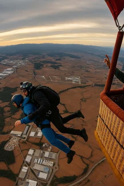 Hot Air Balloon Skydive Over BCN  Sunrise Jump + Transport - An In-Depth Look at the Experience