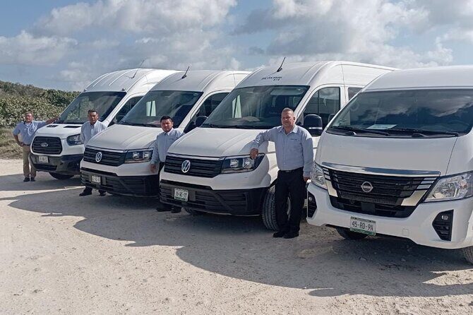 Hotel transportation Cancun to Cancun Airport 1-8 people - The Sum Up