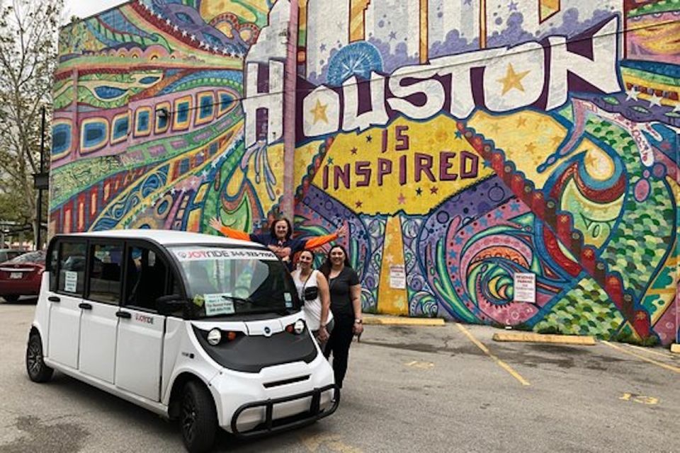 Houston: City Sightseeing Tour by Electric Cart - Key Points