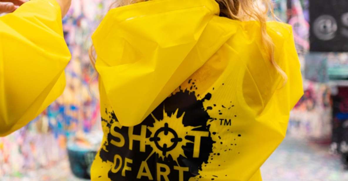 Houston: Paint Shooting and Spinning Experience for Adults - Creating Custom Artwork