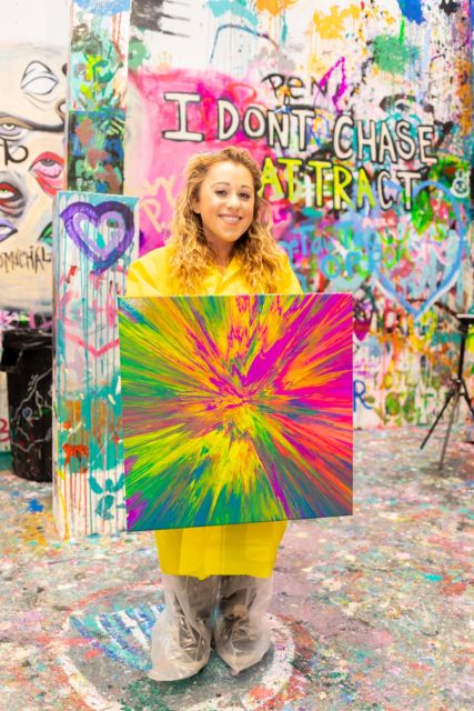 Houston: Paint Shooting and Spinning Experience for Adults - Recap