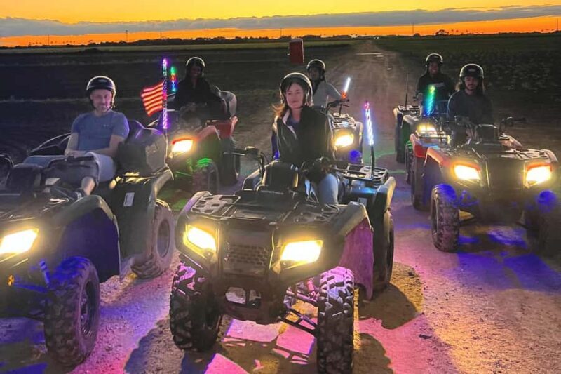 Houston TX 45-Minute Night ATV Riding with Photos Included - What to Expect from the Night ATV Tour