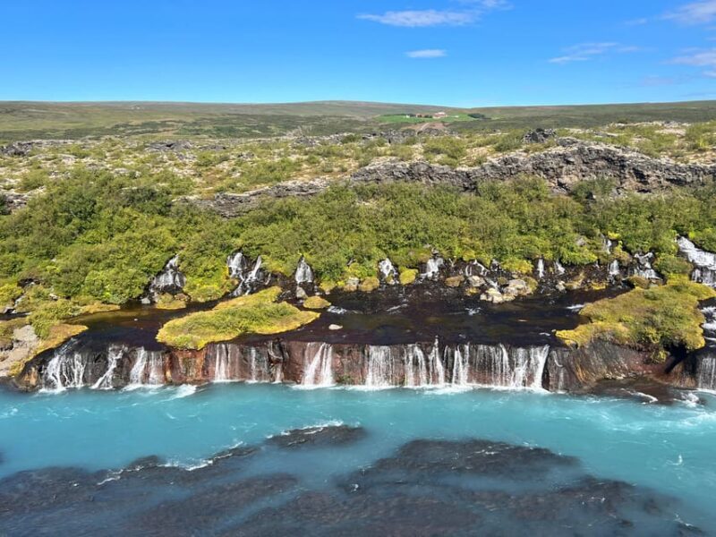 Hraunfossar, Barnafoss+Hvamsvik hot spring Private tour - Hvammsvík Hot Springs: A Rejuvenating Finish