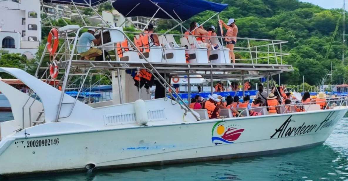 Huatulco: Tour of the Bays by Boat - Itinerary of the Tour